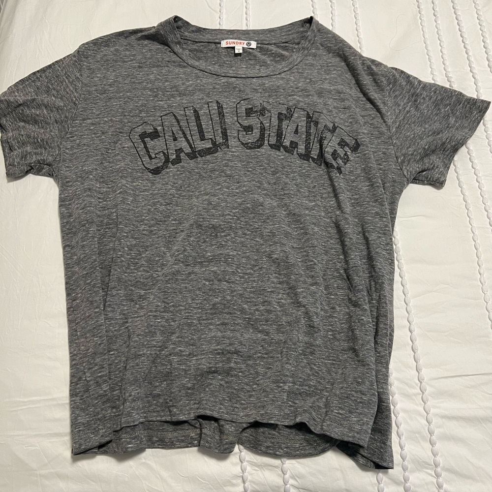 Sundry Cal State tee purchased at Anthropologie. Soft cotton!